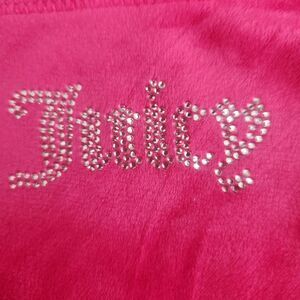 Juicy Couture Retro Y2K Barbiecore Pink Velour Flare Track Pants-XXL-Bling Logo